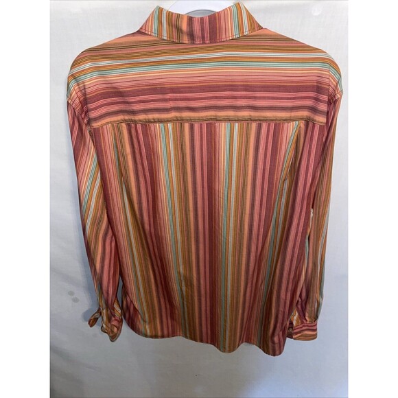 Tommy Bahama Men’s Dress Shirt Sz Large Multicolor Party Going Out Beach Comfort - Picture 8 of 12